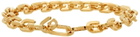 Givenchy Gold XS G Link Bracelet