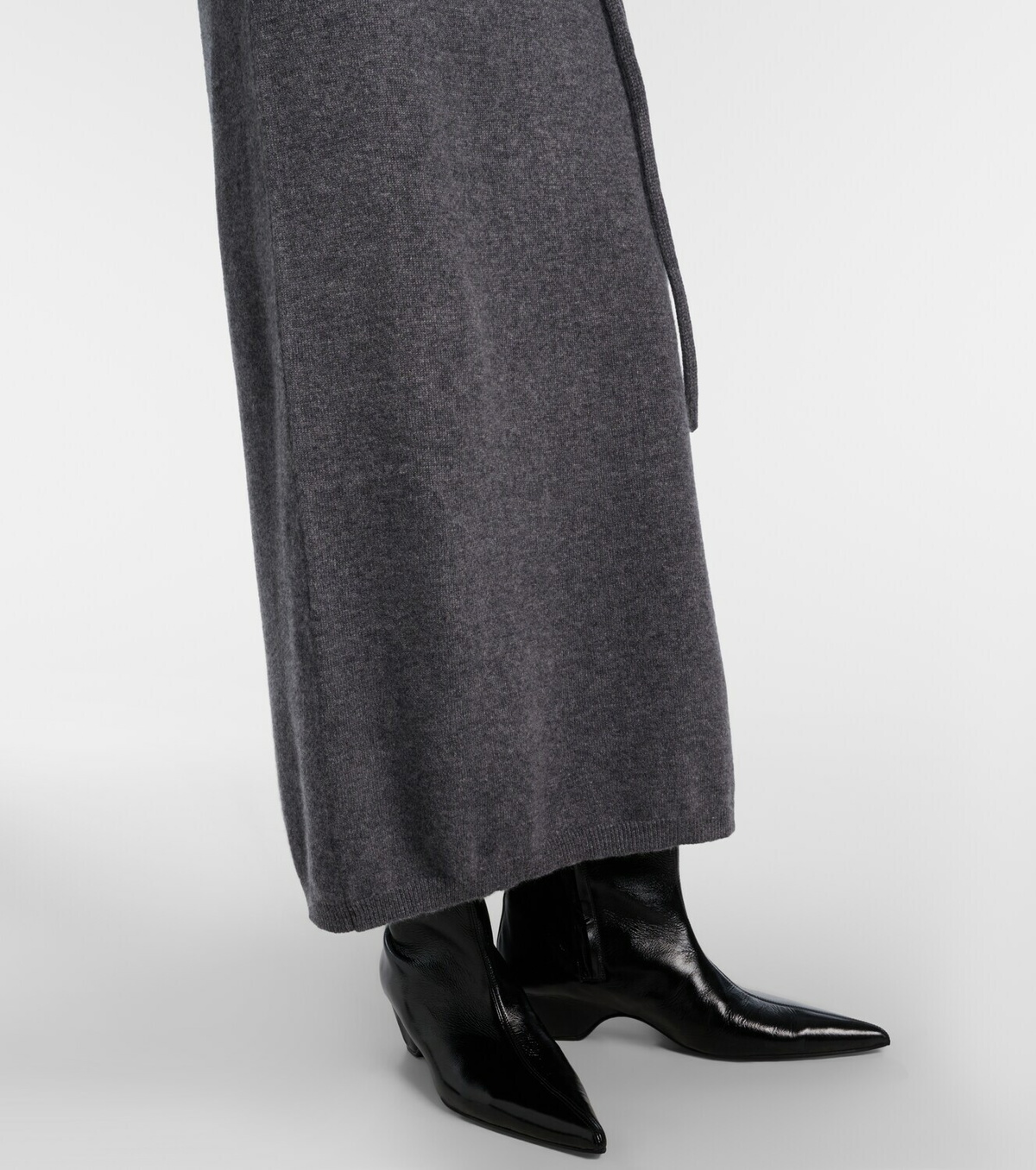 Lisa Yang Tilde belted cashmere maxi dress