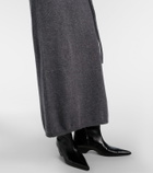 Lisa Yang Tilde belted cashmere maxi dress