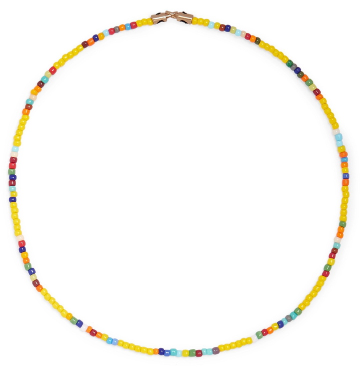 Photo: Luis Morais - Bead, 14-Karat Gold and Enamel Bracelet - Yellow