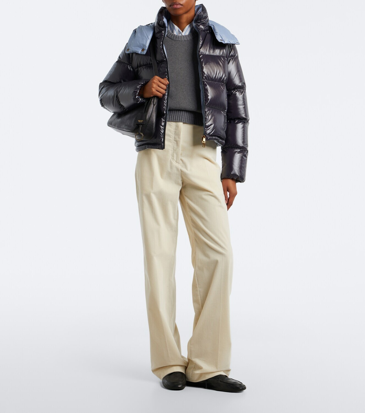 Moncler Niveole hooded down jacket