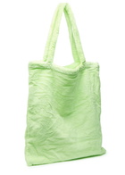 Bongusta Naram Striped Terry Tote - Light Green - One Size