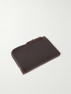 Bleu de Chauffe - Pognon Logo-Debossed Full-Grain Leather Zip-Around Wallet
