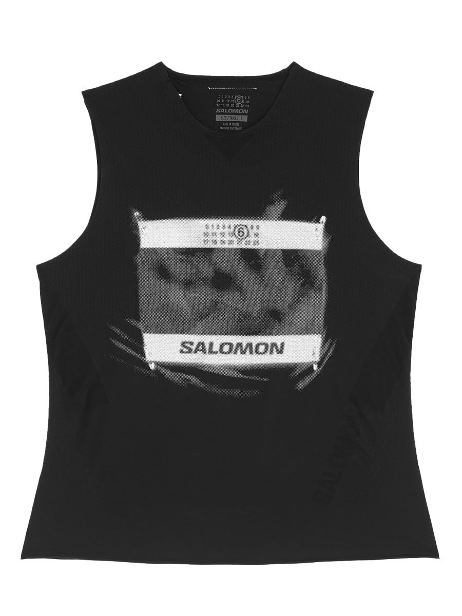 MM6 Maison Margiela Tank Top With Print MM6 Maison Margiela