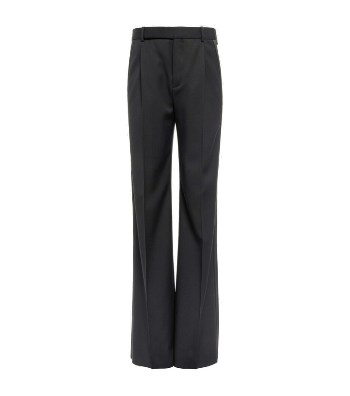 Photo: Saint Laurent - Wide-leg wool pants