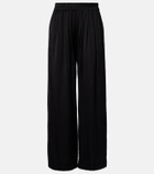 Isabel Marant Nolia satin wide-leg pants
