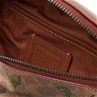 Coach Men's Rexy Charter Signature Belt Bag in Tan/Rust