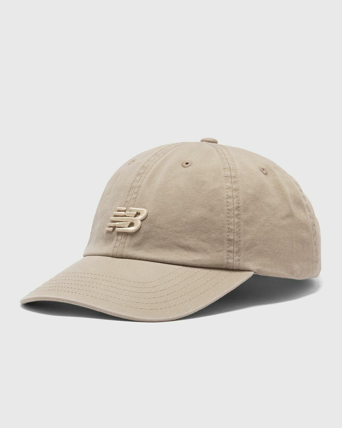 New Balance 6 Panel Classic Hat Beige Caps New Balance