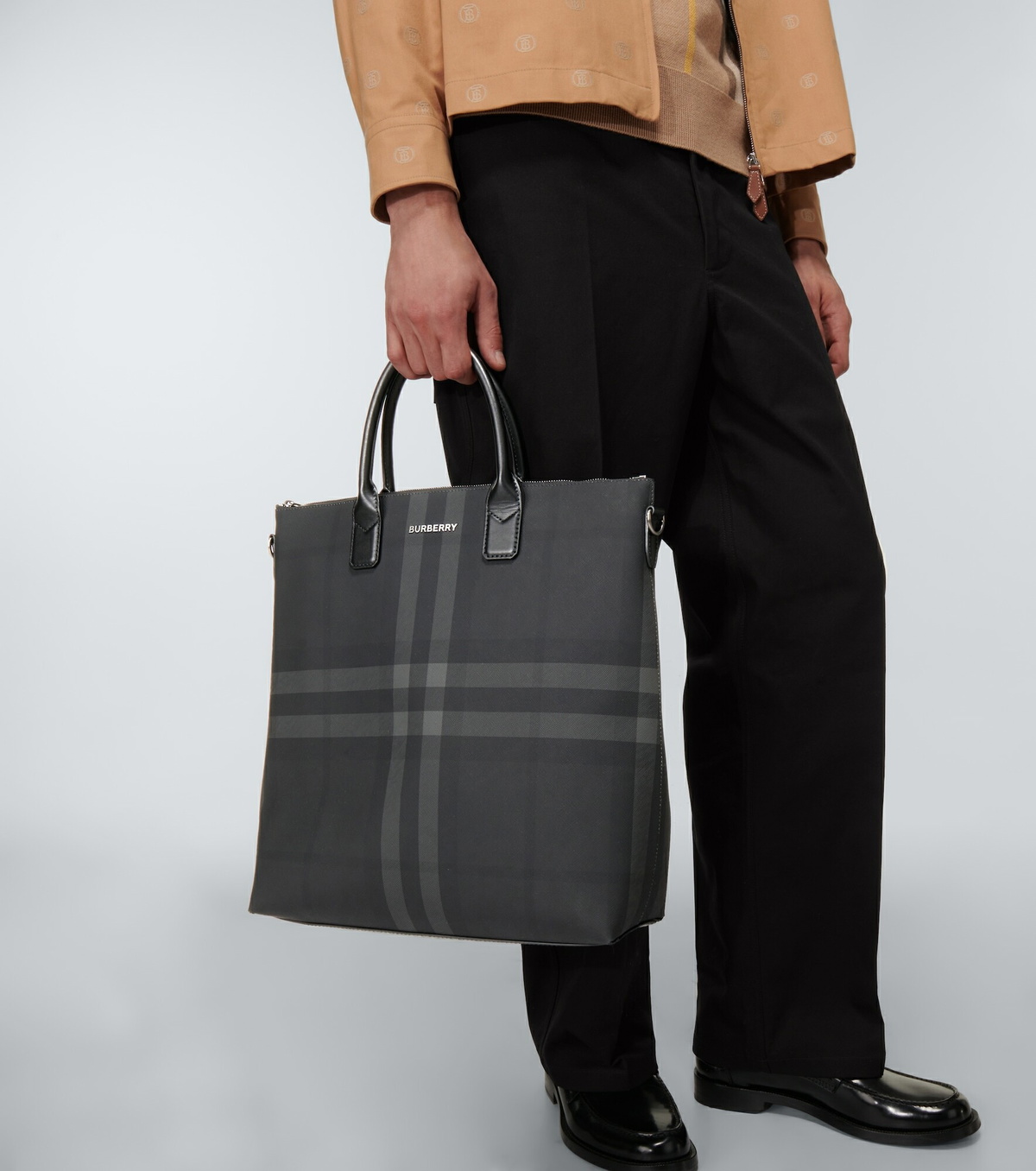Burberry - London Check canvas tote bag Burberry