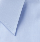 TOM FORD - Slim-Fit Sea Island Cotton Shirt - Blue