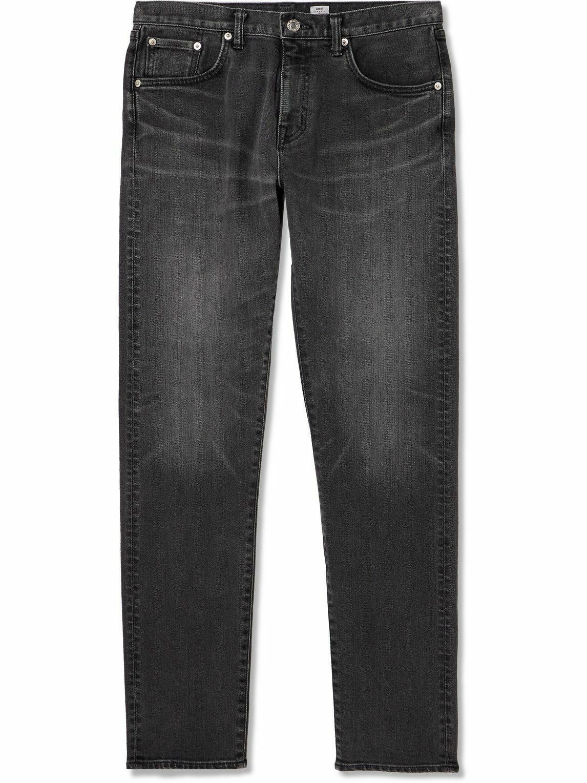 EDWIN - Slim-Fit Tapered Jeans - Black Edwin