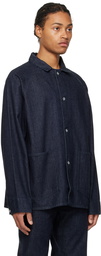 nanamica Indigo Raglan Denim Jacket