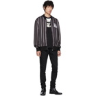 Dolce and Gabbana Black and White DG Track Jacket