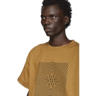 Vyner Articles Tan Distressed Trance Vision T-Shirt