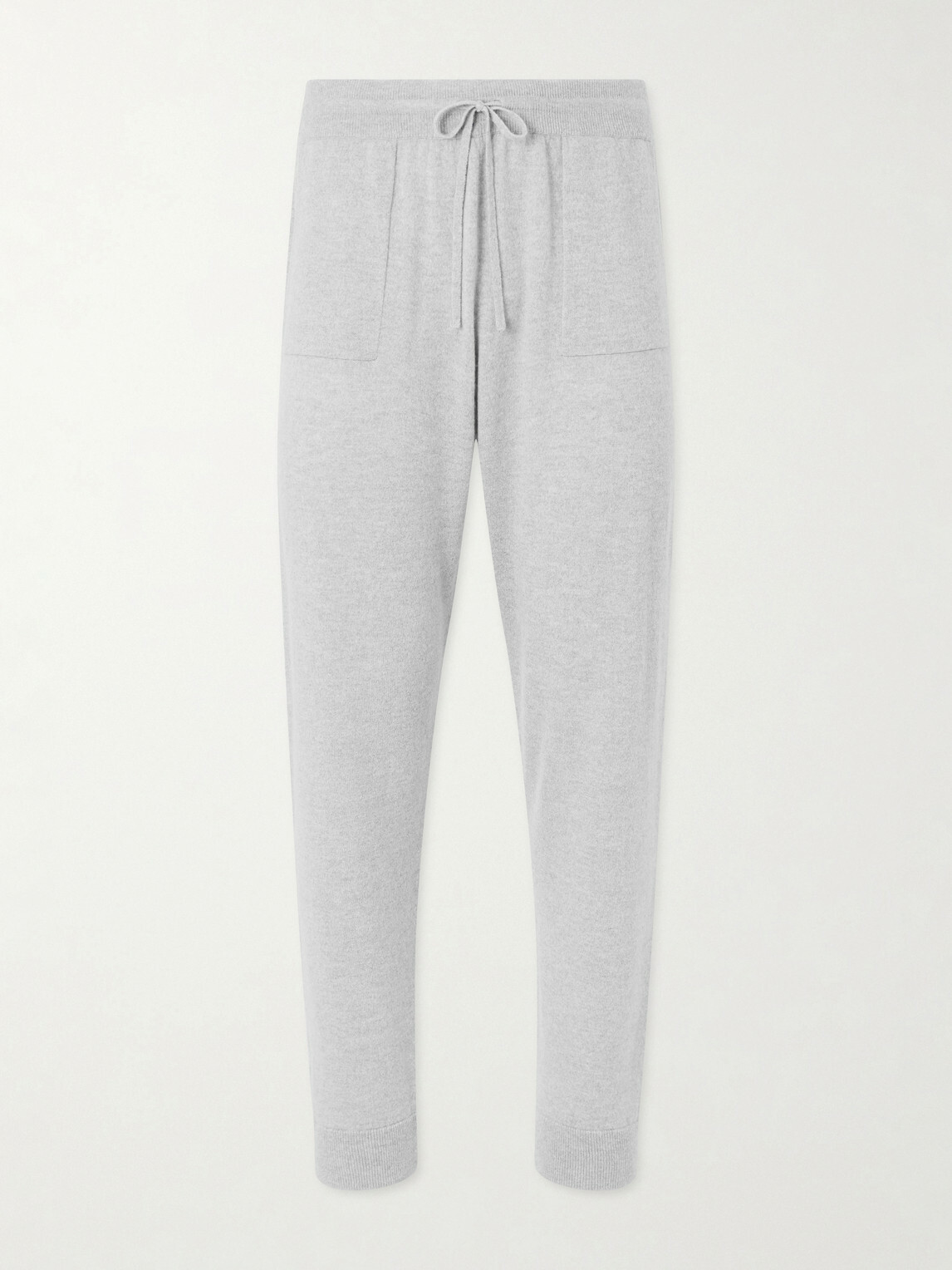 Mr P. - Tapered Merino Wool and Cashmere-Blend Sweatpants - Gray