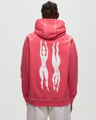 By Parra Under Pink Waters Hooded Sweatshirt Pink Hoodies