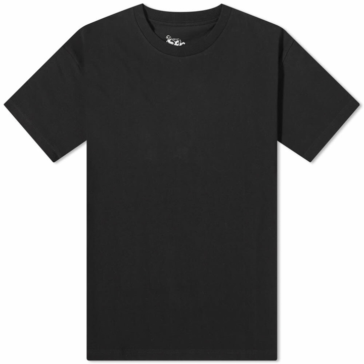 Photo: Dancer Men's Blank Back Logo T-Shirt in Black