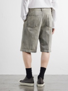 DRKSHDW by Rick Owens - Work Straight-Leg Denim Shorts - Gray
