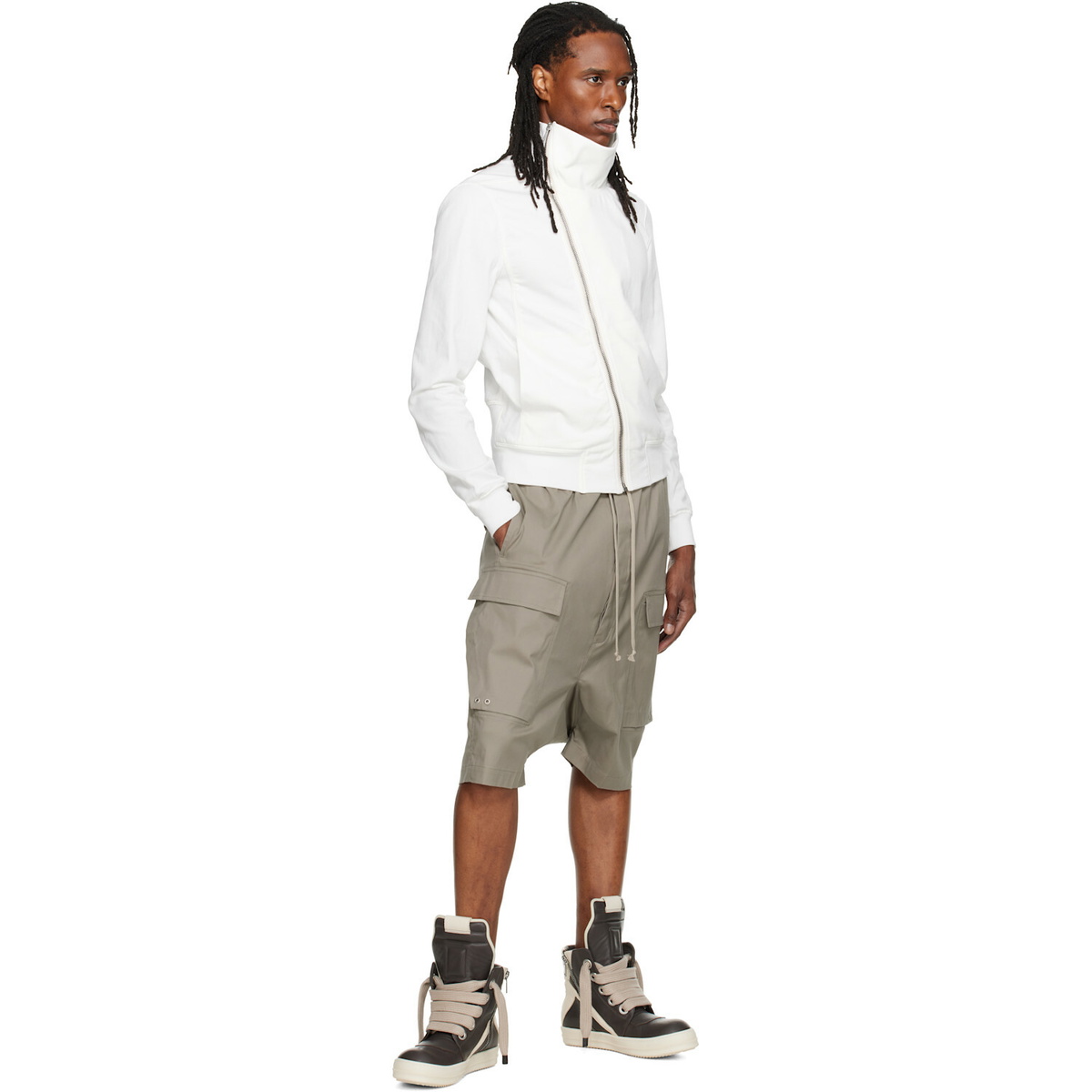 Rick Owens Off-White Tower Bauhaus Jogger Track Jacket