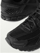 Nike - Zoom Vomero 5 Leather and Rubber-Trimmed Mesh Sneakers - Black