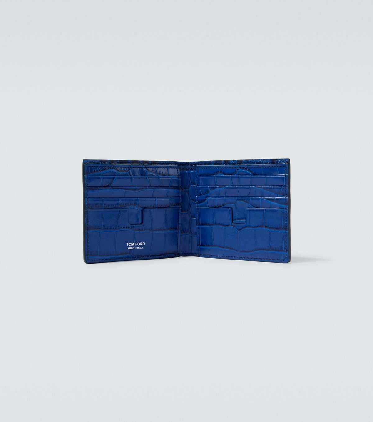 Tom Ford Leopard-print leather wallet
