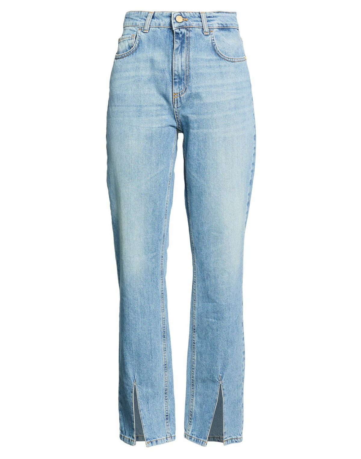 Manila Grace Womens Jeans in Blue