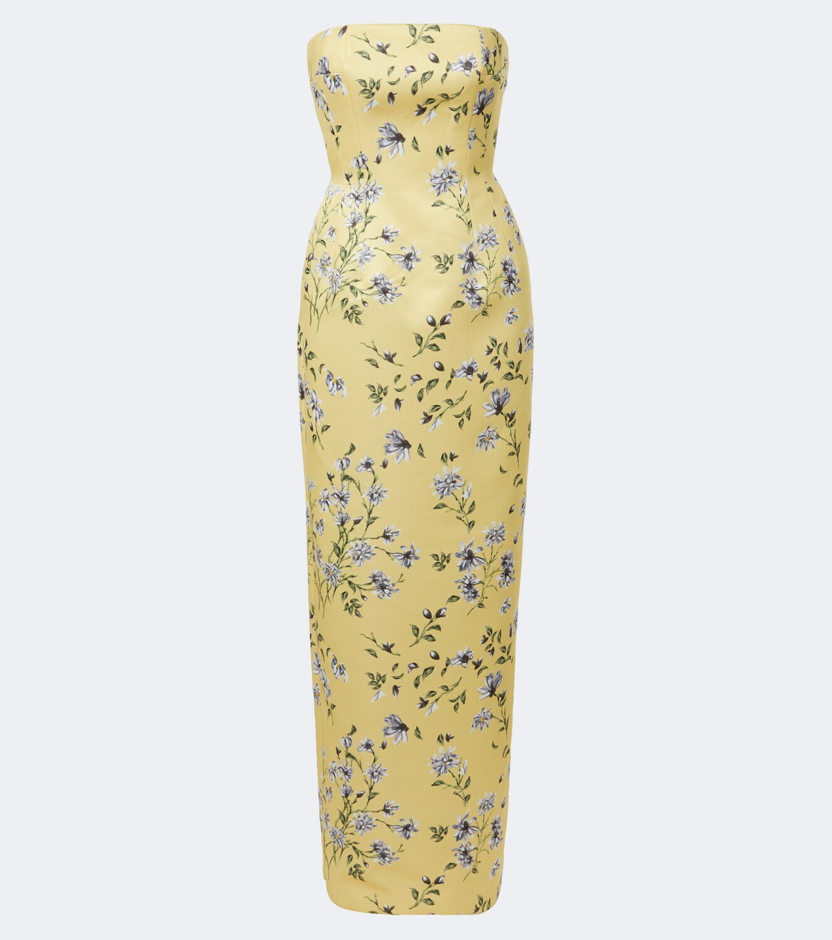 Emilia Wickstead Laelia floral bustier gown