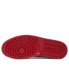 Air Jordan Men's 1 Retro Low OG Sneaker in Black/Varsity Red Summit White