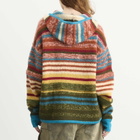 Paolina Russo Women's Knitted Hoodie in Rainbow