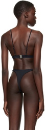 CDLP Black Triangle Bikini Top