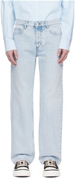 AMI Paris Indigo Classic-Fit Jeans