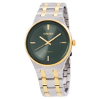 Citizen Eco-Drive Green Dial Mens Watch BM7654-57X