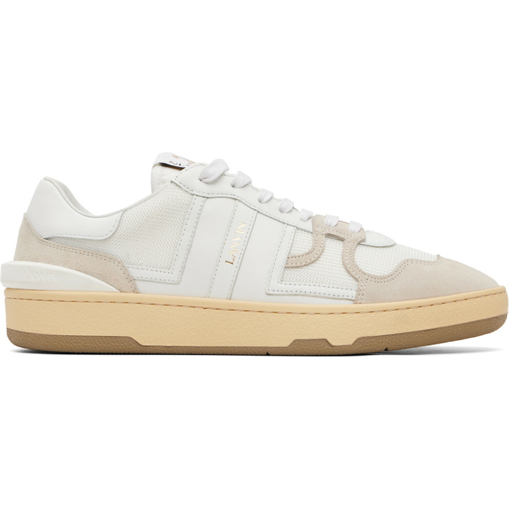 Photo: Lanvin White Clay Sneakers