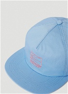 Embroidered Logo Baseball Cap in Light Blue