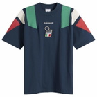 Adidas Men's FIGC EQT T-Shirt in Crew Navy