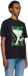 Casablanca SSENSE Exclusive Black 'Le Jeu' T-Shirt