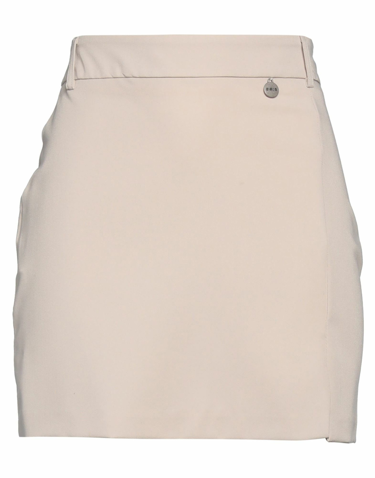 Berna Womens Mini skirt in Beige