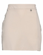 Berna Womens Mini skirt in Beige