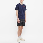 Comme des Garçons Play Men's Double Heart T-Shirt in Navy