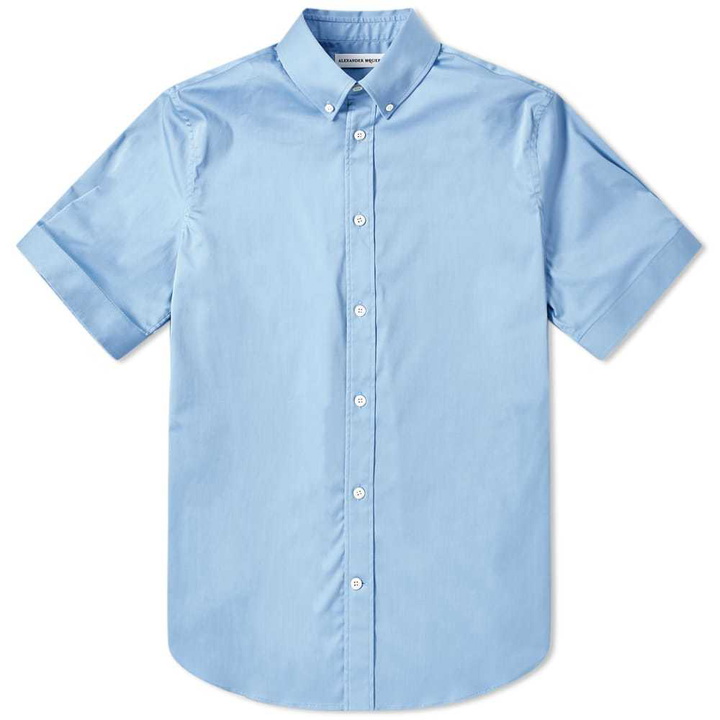 Photo: Alexander McQueen Short Sleeve Cuffed Shirt