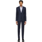 Z Zegna Navy Wool Classic Suit