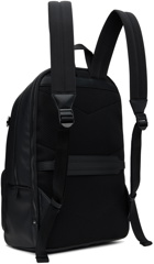 Hugo Black Stacked Logo Backpack