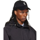 WOOYOUNGMI Black Logo Ball Cap