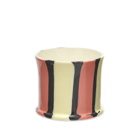 HAY Stripe Scented Candle in Orange Flower