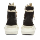 Rick Owens DRKSHDW Women's Abstract Boot Sneakers in Black/Milk