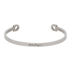 Salvatore Ferragamo Silver Cuff Bracelet