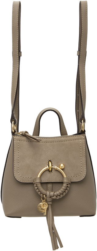 Photo: See by Chloé Taupe Joan Backpack