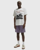 One of these Days ACROSS THE PLAINS TSHIRT White Mens Shortsleefe