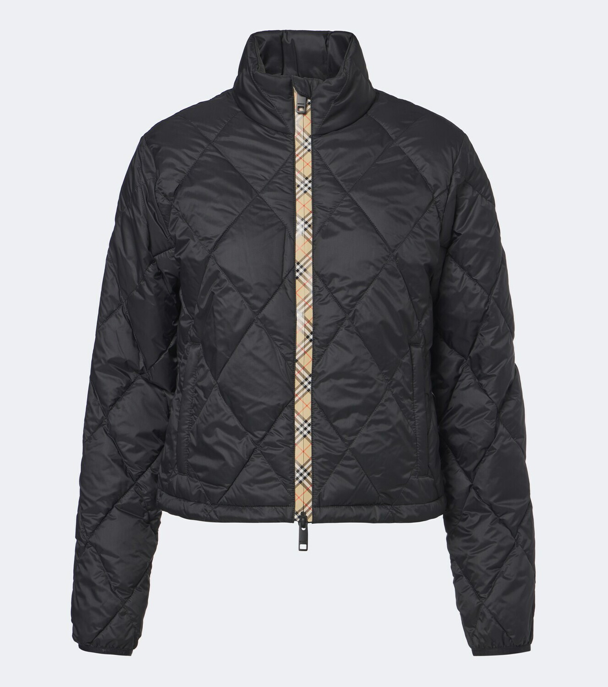 Burberry Burberry Check quilted puffer jacket