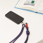 Topologie 8.0mm Rope Strap in Purple Black